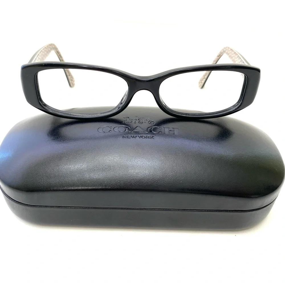 Coach Women's Black Melinda Signature Eyeglasses Frame HC6033B 5083